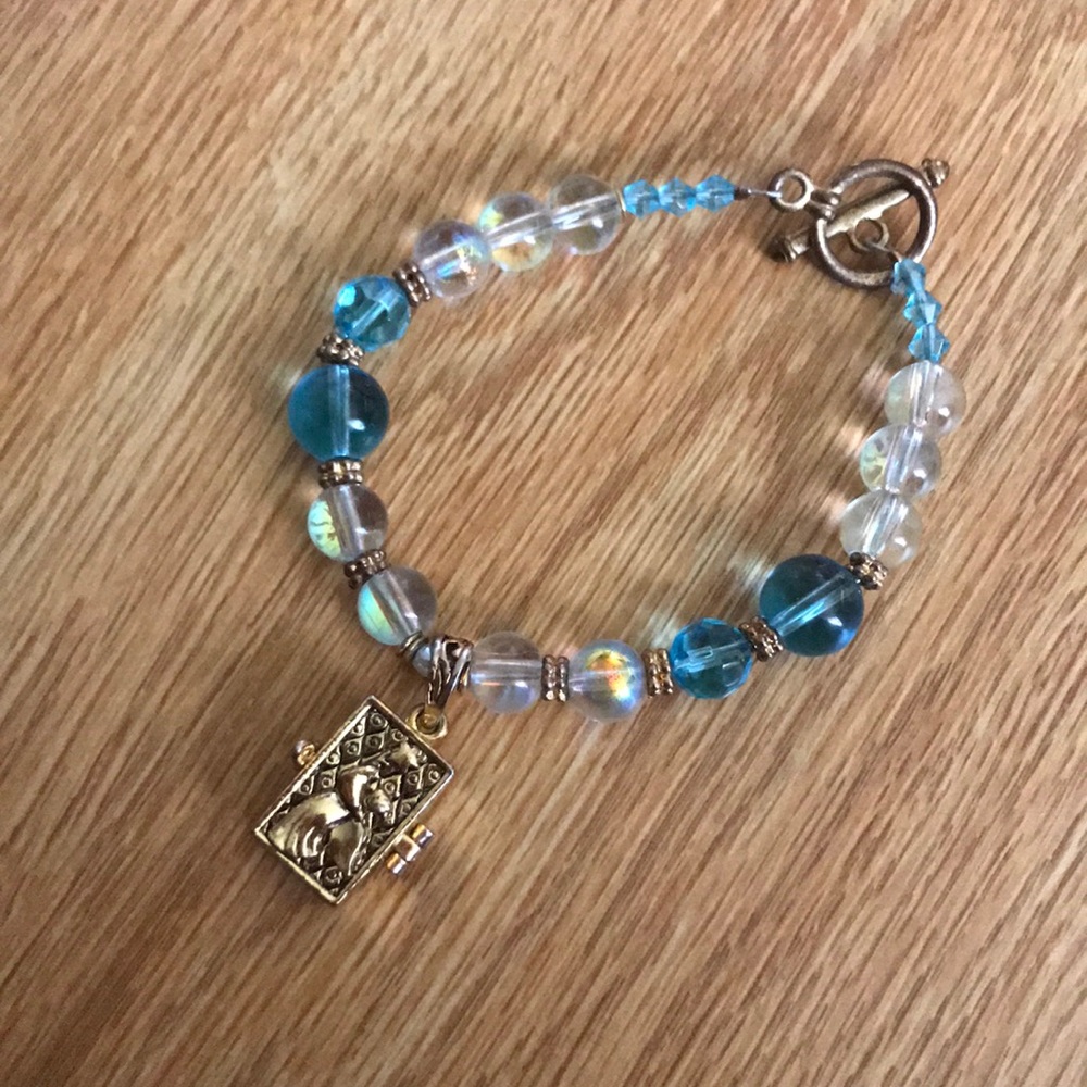 Bracelet with an angel charm